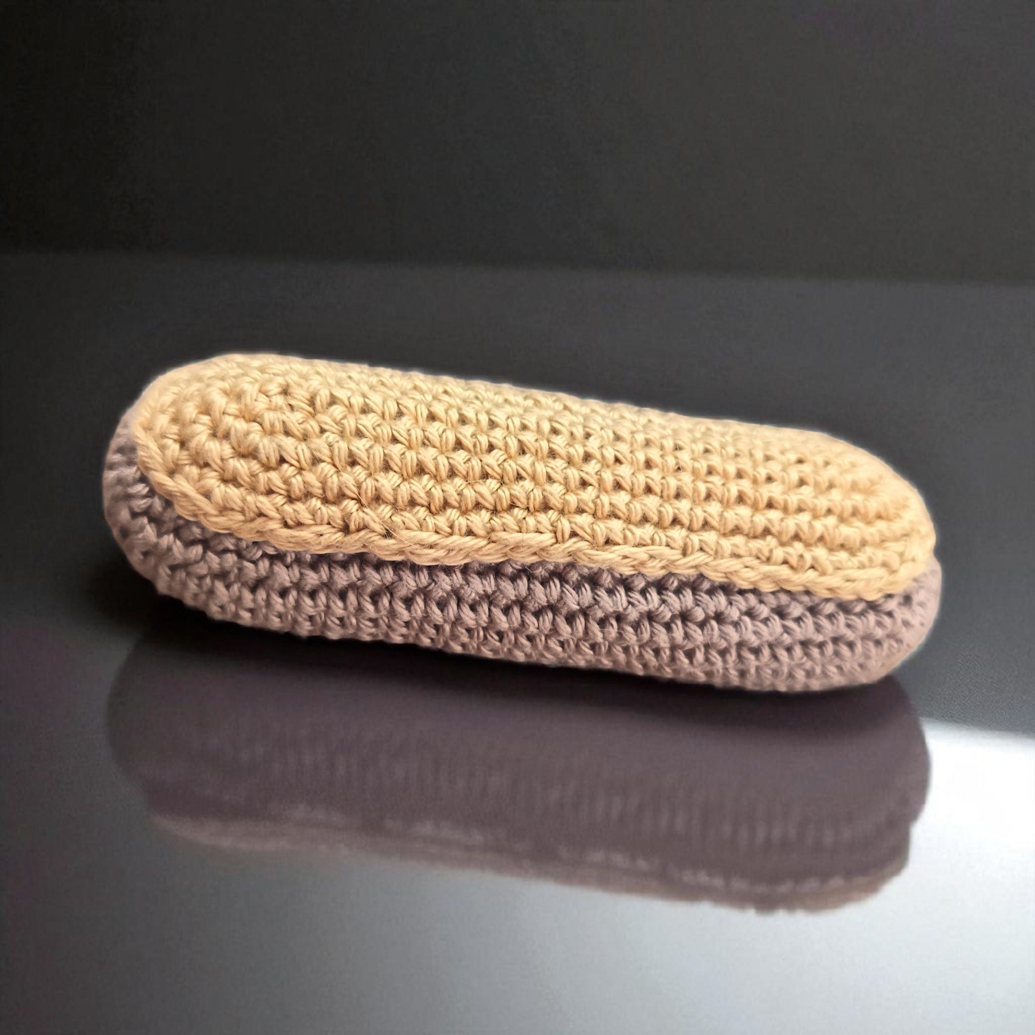 Éclair au Café au Crochet 🖤 Déco Gourmande Fait Main