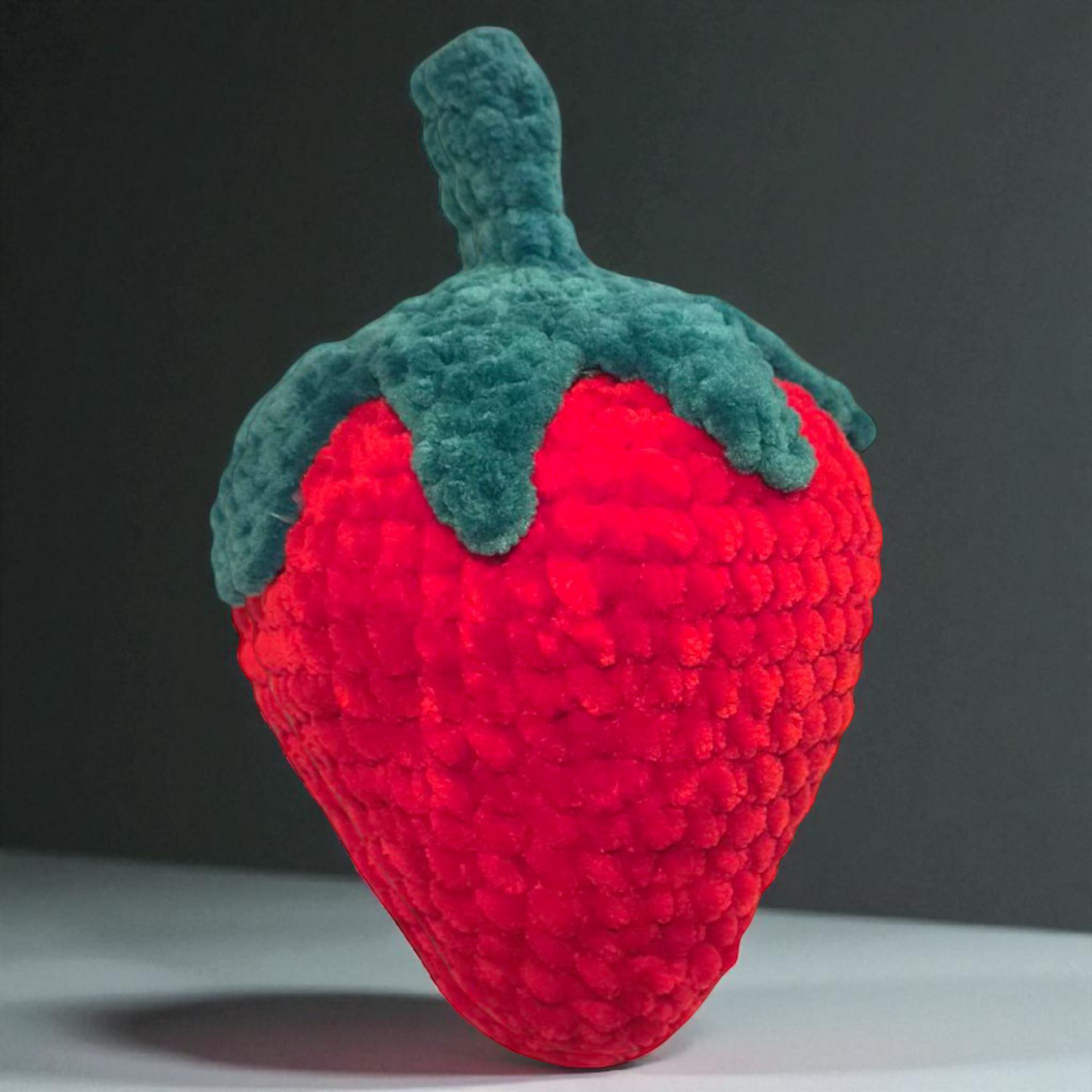 Fraise au crochet – Décoration douce et fruitée