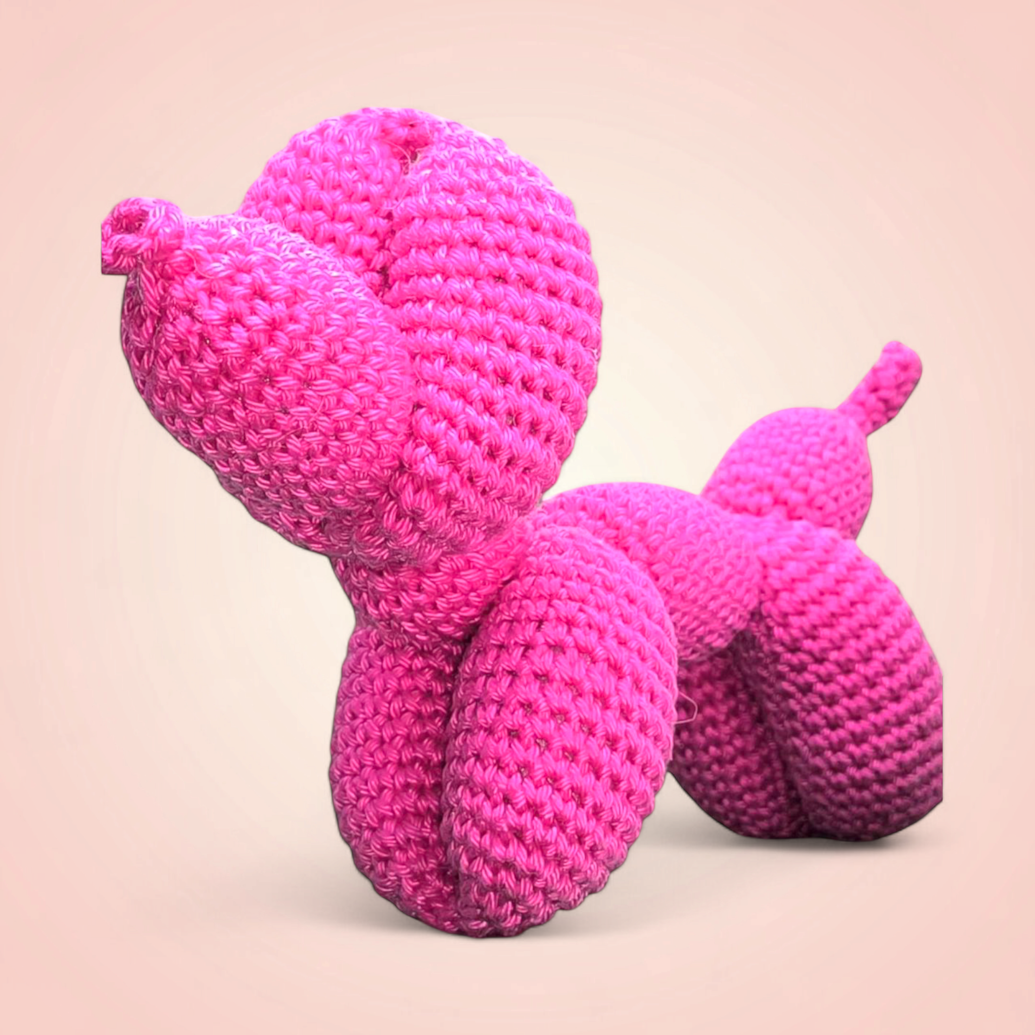 Chien Ballon au Crochet 🖤 Déco Kawaii & Cadeau Original