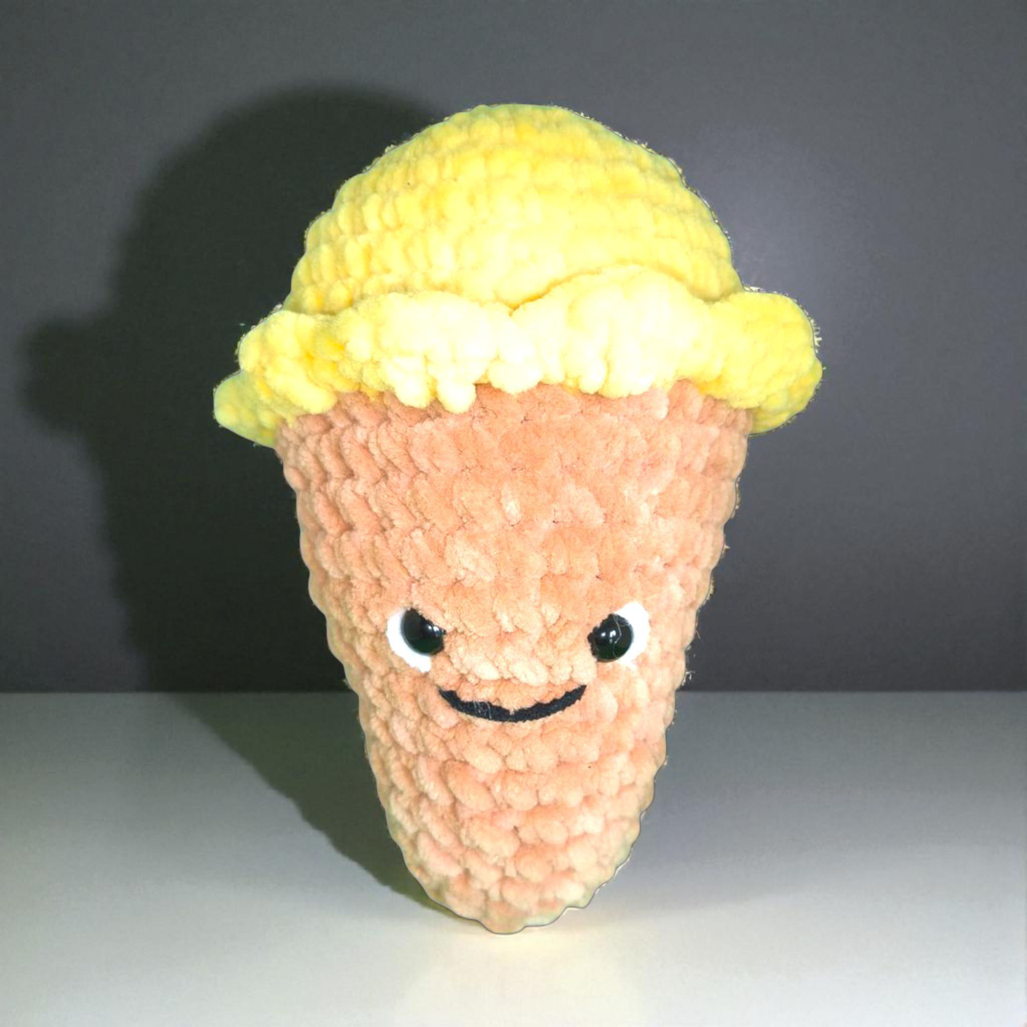 Glace au crochet 🖤 Fait main 🖤 Déco gourmande / jeu d’imitation 🖤 Oeko-Tex