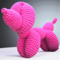 Chien Ballon au Crochet 🖤 Déco Kawaii & Cadeau Original