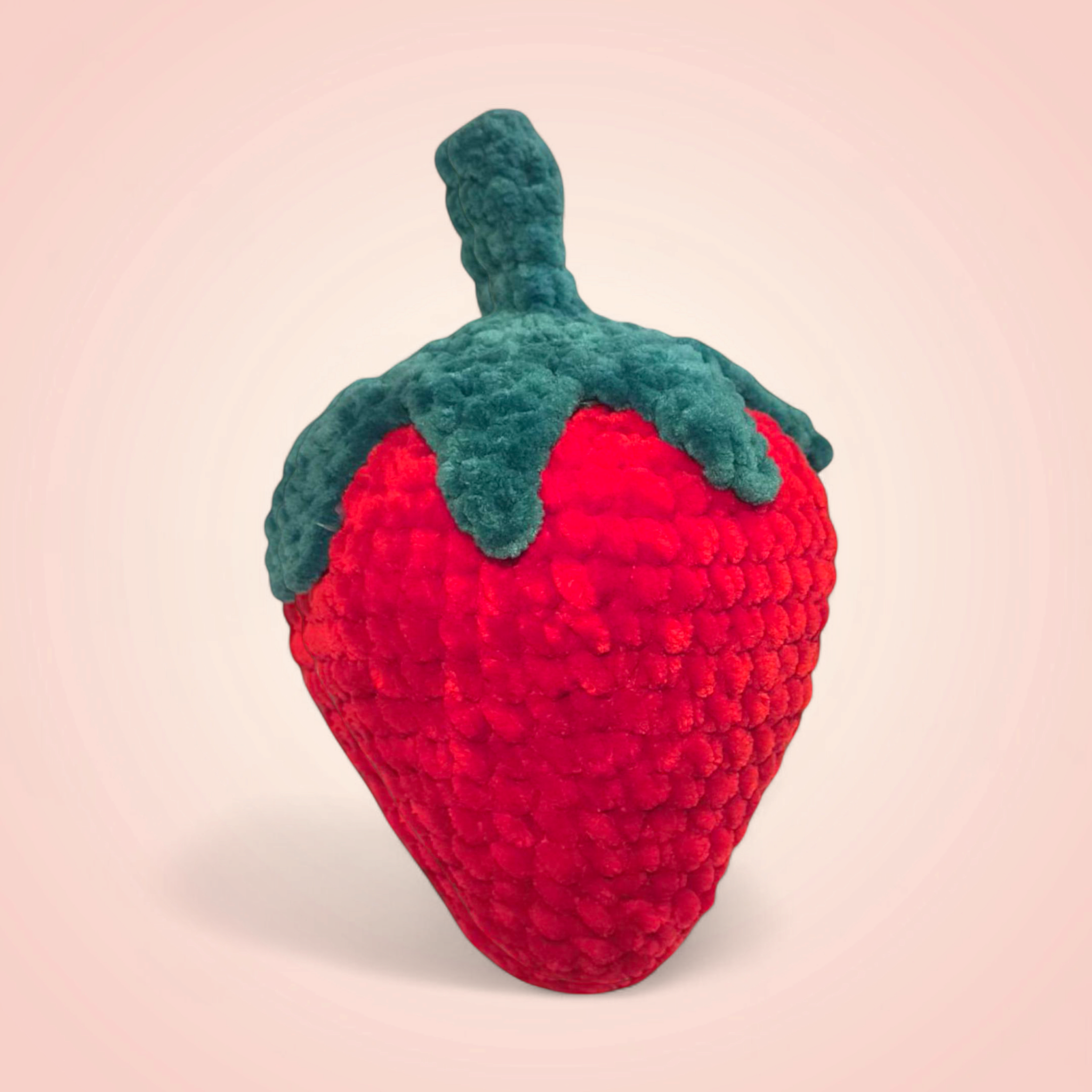 Fraise au crochet – Décoration douce et fruitée