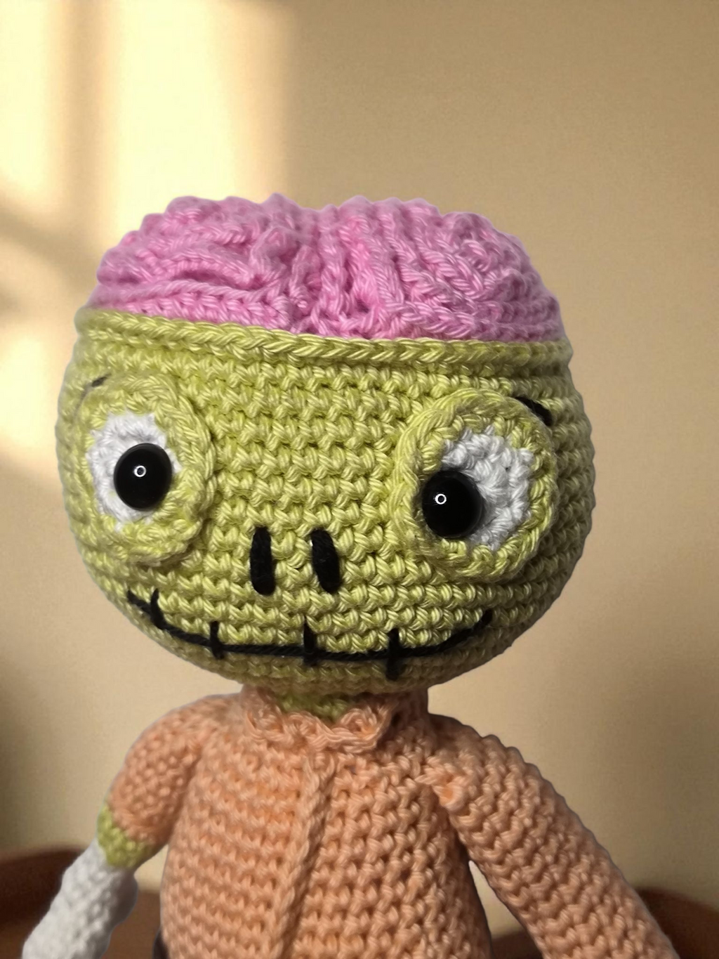 Lil’ Zombie 🖤 Poupée Amigurumi Horreur Mignonne
