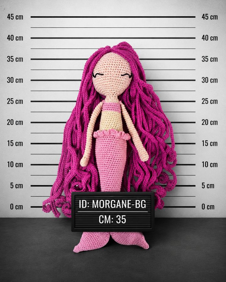 Morgane, création au crochet faite main